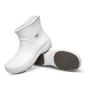 Bota Profissional Cano Curto Branco 39 - Soft Works