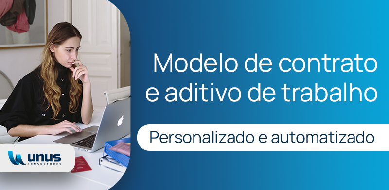 Modelo de Contrato e Aditivo de Trabalho Personalizado