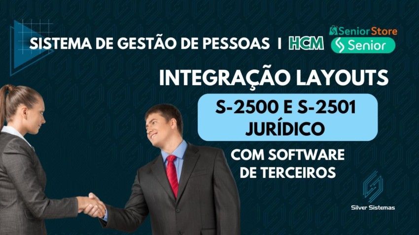 Integração Layouts S-2500 - S-2501 Jurídico com Softwares Terceiros