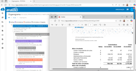 ANALIZE - Demonstrações contábeis de forma inteligente - PLANO GROWTH