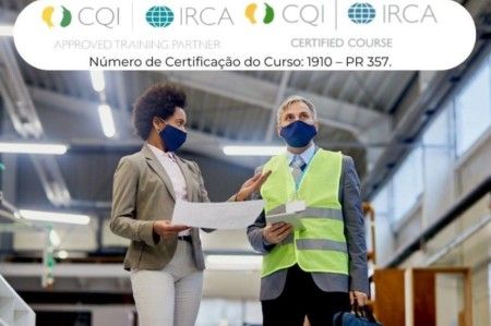 Auditor Líder ISO 45001:2018 (IRCA)|Sistemas de gestão de saúde e segurança ocupacional - AO VIVO - 40 Horas/Aula