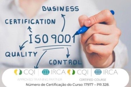 Auditor Líder ISO 9001:2015 (IRCA)|Sistemas de Gestão da Qualidade - AO VIVO - 40 horas