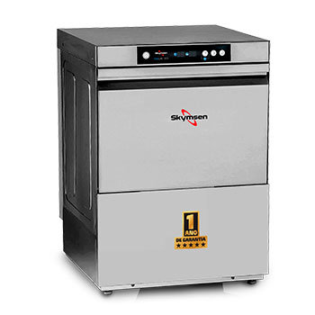 PROLAV 505 - LAVADORA DE LOUÇAS DE ABERTURA FRONTAL, PARA RACKS DE 50 cm - 6.200 W 220 V