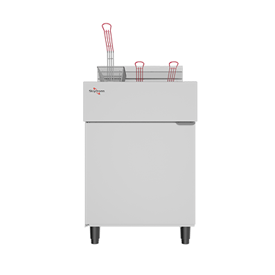 FE38 - FRITADEIRA ELÉTRICA ÁGUA E ÓLEO, 38 LITROS, INOX, TRIFÁSICA - 18.000 W 380 V