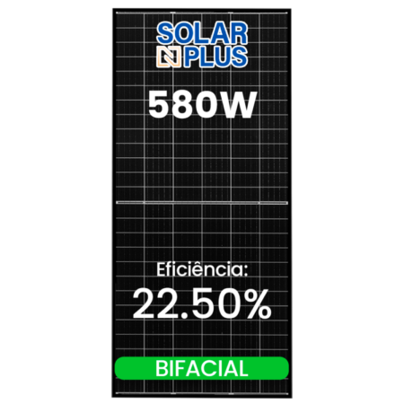 MODULO 580W NPLUS BIFACIAL 30MM
