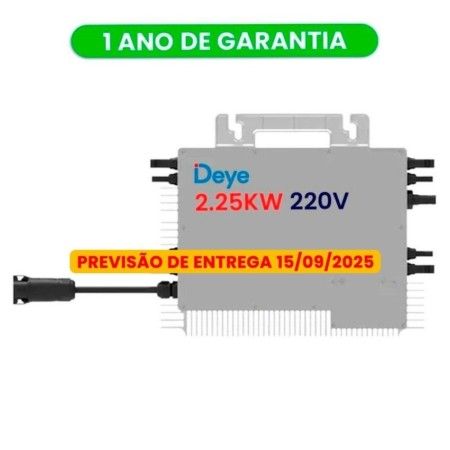 PREVISÃO DE CHEGADA 15/09 - MICRO INVERSOR DEYE-M2-2.25K-G4 220V