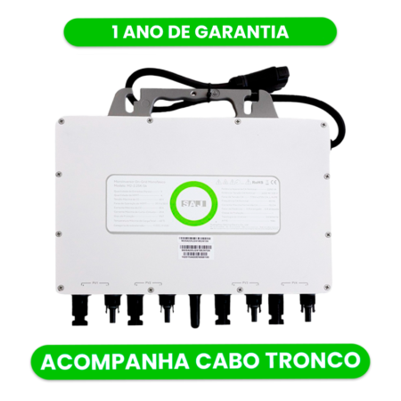 PRONTA ENTREGA - MICRO-INVERSOR SAJ 2,25KW - RETIRE MESMO DIA