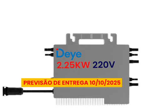 PREVISÃO DE CHEGADA 10/10  - MICRO INVERSOR DEYE-M2-2.25K-G4 220V