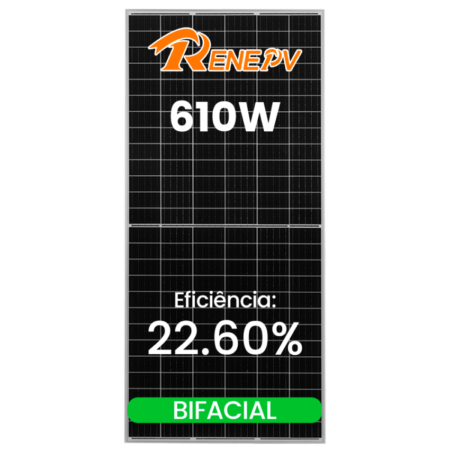 MODULO 610W RENEPV BIFACIAL 30MM