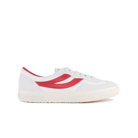 2750 REVOLLEY LEATHER SUEDE WHITE/RED