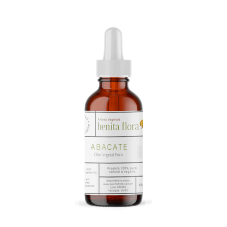 Óleo de Abacate 30mL - 100% puro e natural