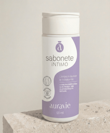 Sabonete Íntimo com Prebióticos - Vegano e Natural - 120ml