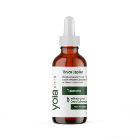 Tônico Capilar (100mL) com Hortelã, Alecrim e Melaleuca
