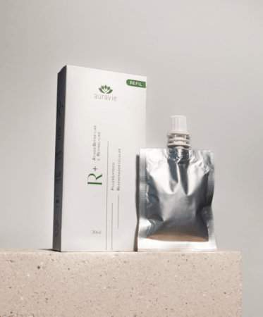 Refil Serum Facial R+ com Peptídeos de ação Retinol-like e lifting imediato - 30ml