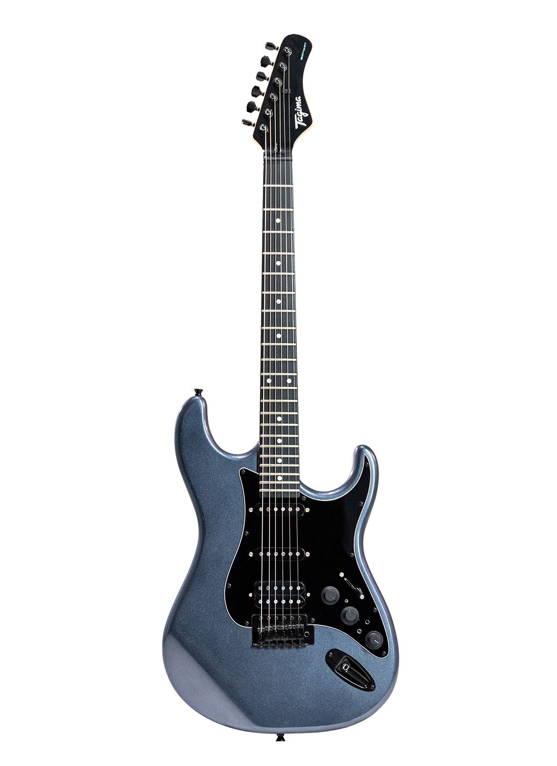 GUITARRA 2S 1H FX ESCALA ESCURA ESCUDO BK SIXMART MDSV TAGIMA