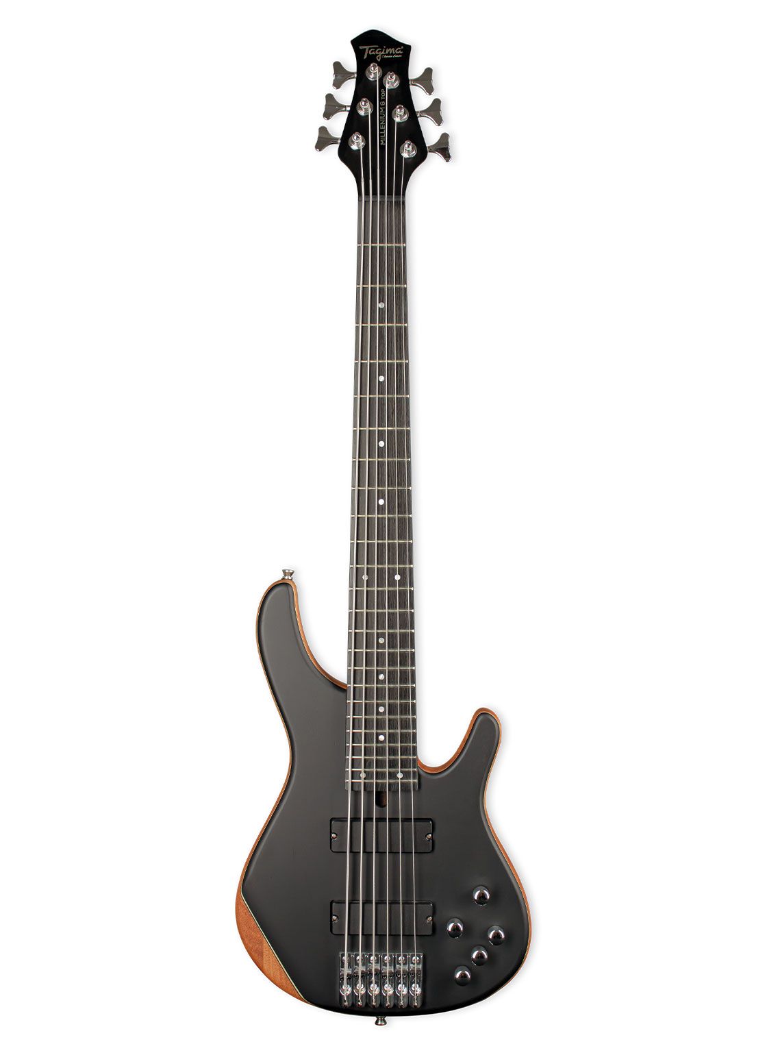 CONTRABAIXO CUSTOM 6C T/TECH WOOD B/OKOUME N/MAPLE ESCALA ESCURA