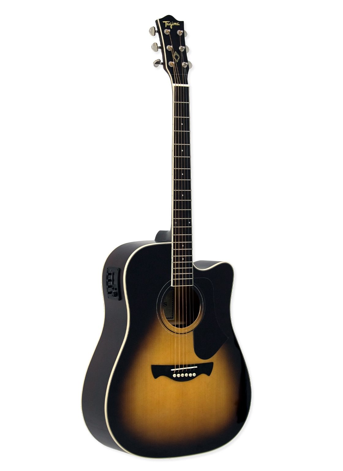 VIOLAO FOLK CUTAWAY EQ AÇO T/ SPRUCE B/S AGATHIS LATIN AMERICA ANDES VSB TAGIMA