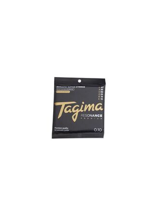 ENCORDOAMENTO 010 PREMIUM PCVD COATED PARA VIOLÃO DE AÇO ANTI FERRUGEM TAGIMA