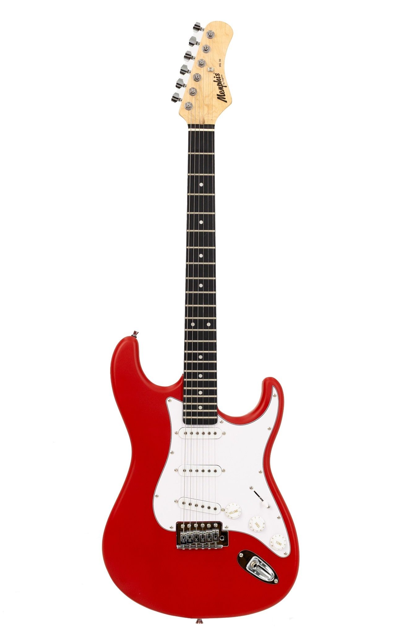 GUITARRA 3S ESCALA ESCURA ESCUDO WH MG-30 FRS MEMPHIS