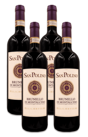 VERTICAL BRUNELLO DI MONTALCINO HELICHRYSUM - Safras 2012, 2013, 2015 e 2017