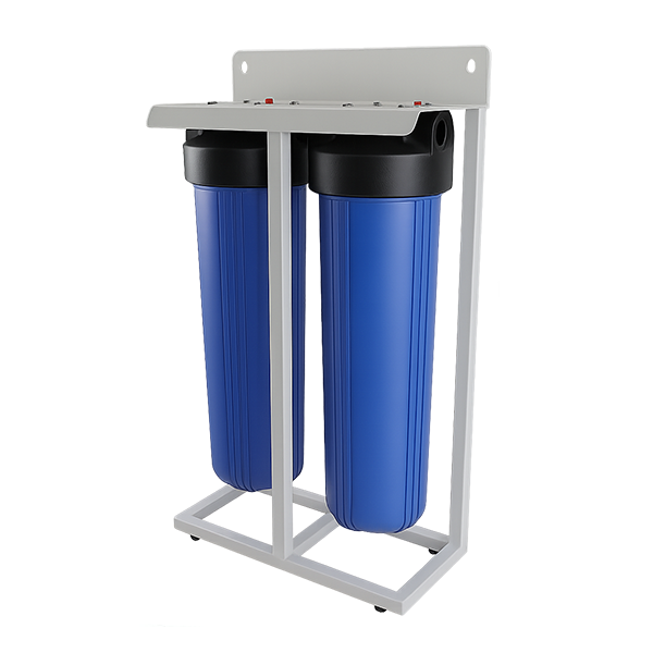 KIT DE FILTRAÇÃO DUPLO BIG BLUE COM SKID