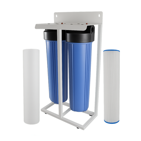 KIT DE FILTRAÇÃO DUPLO BIG BLUE (COM ELEMENTO)