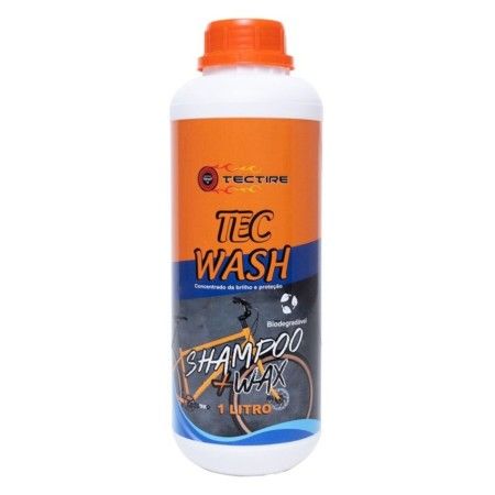 Tec Wash - Shampoo + Cera  1 litro
