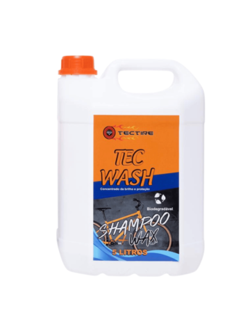 Tec Wash - Shampoo + Cera  5 litros