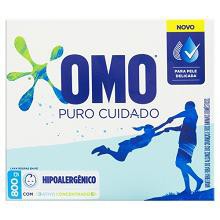 DETERGENTE PÓ OMO PURO CUIDADO 800GR, CX  C/20