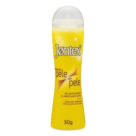 LUBRIFICANTE ÍNTIMO GEL JONTEX SENSAÇÃO PELE COM PELE 50GR