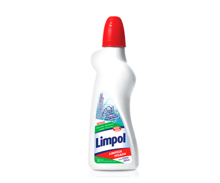LIMPADOR LIMPEZA PESADA LIMPOL CLORO 500ML