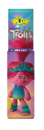 BALA RICLAN LIQUIDA SPRAY GOPLAY TROLLS MORANGO, KIT 15 UN