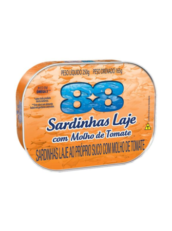 SARDINHA 88 LAJE GOMES DA COSTA TOMATE 250GR