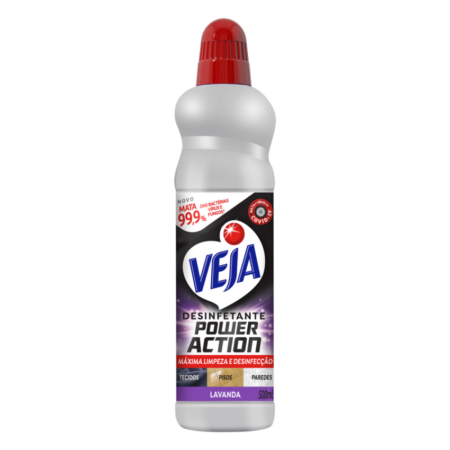 DESINFETANTE VEJA POWER ACTION LAVANDA 500ML