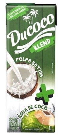 AGUA COCO DUCOCO BLEND TP 1LT, CX  C/12