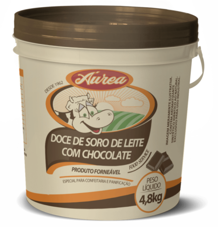 DOCE DE LEITE CHOCOLATE ÁUREA 4.8KG