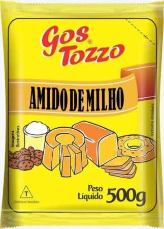 AMIDO DE MILHO GOSTOZZO 500GR, CX C/10