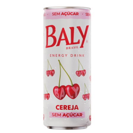ENERGETICO BALY CEREJA SEM AÇÚCAR 250ML, DS  C/6