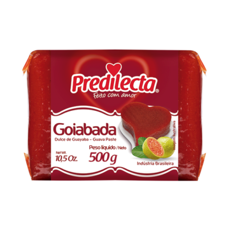 GOIABADA PREDILECTA PACOTE 500GR, CX  C/24