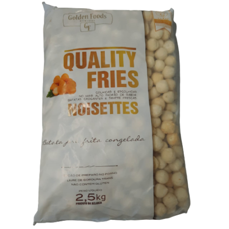 BATATA CONGELADA QUALITY FRIES NOISET 2.5KG