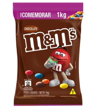CHOCOLATE CONFEITO MM'S 1KG