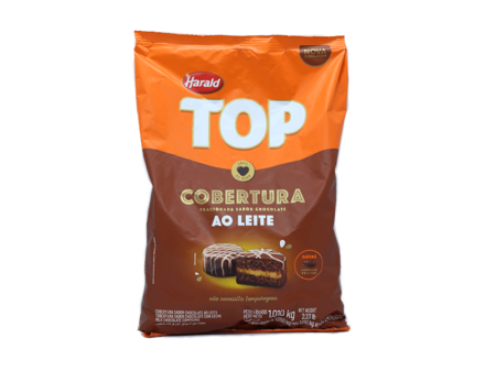 COBERTURA TOP HARALD AO LEITE  1.01KG