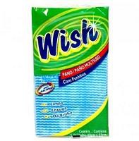 PANO MULTIUSO WISH AZUL C/5 - Tozzo Alimentos Ltda