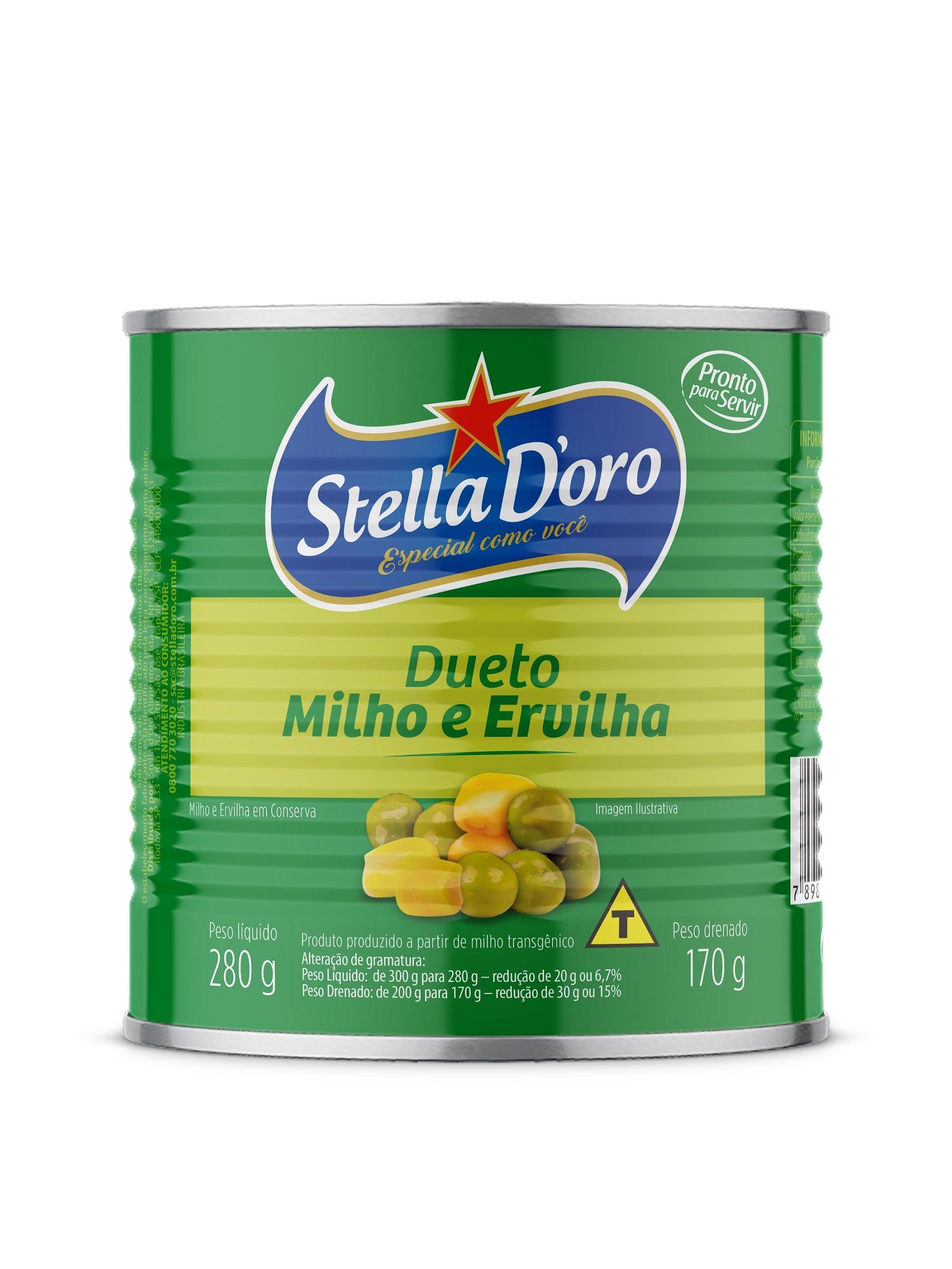 MILHO VERDE STELLA D'ORO LATA 170GR, CX C/24 Tozzo Alimentos Ltda