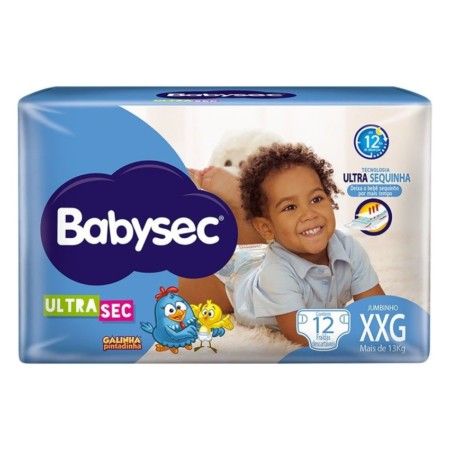 FRALDA DESCARTÁVEL BABYSEC ULTRASEC XXG C/12