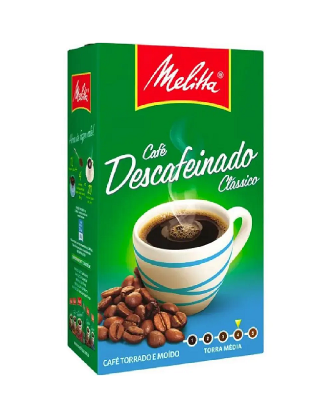CAFÉ MELITTA PÓ DESCAFEINADO 250GR, KIT 6 UN - Tozzo Alimentos Ltda