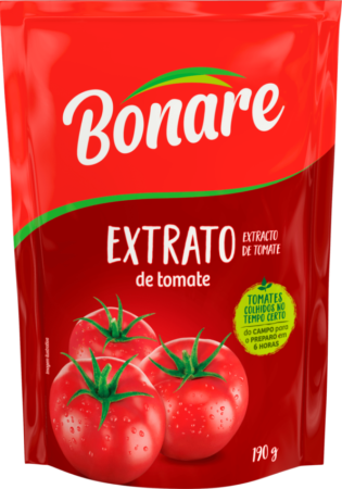 EXTRATO TOMATE BONARE SACHÊ 190GR, CX  C/24