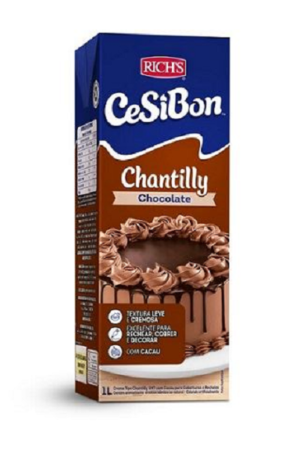 CREME CHANTILLY CHOCOLATE CESIBON RICHS 1L