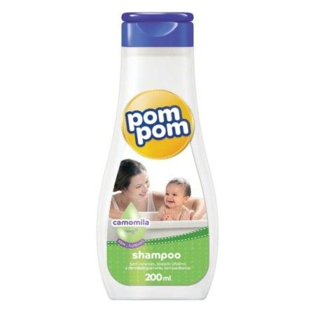 SHAMPOO INFANTIL CAMOMILA POM POM 200ML
