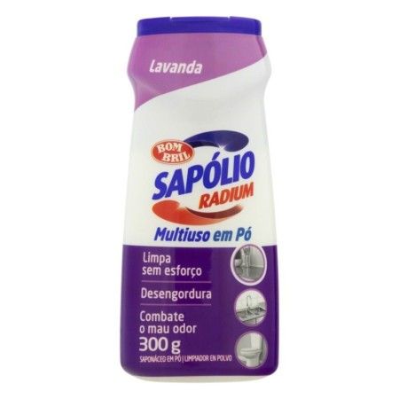 SAPÓLIO RADIUM PÓ LAVANDA 300GR, CX  C/12